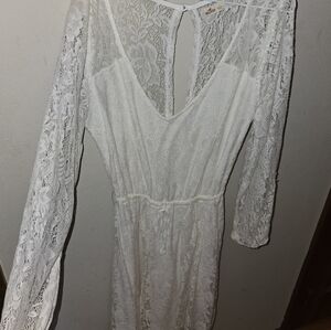 Hollister size small off-white dress